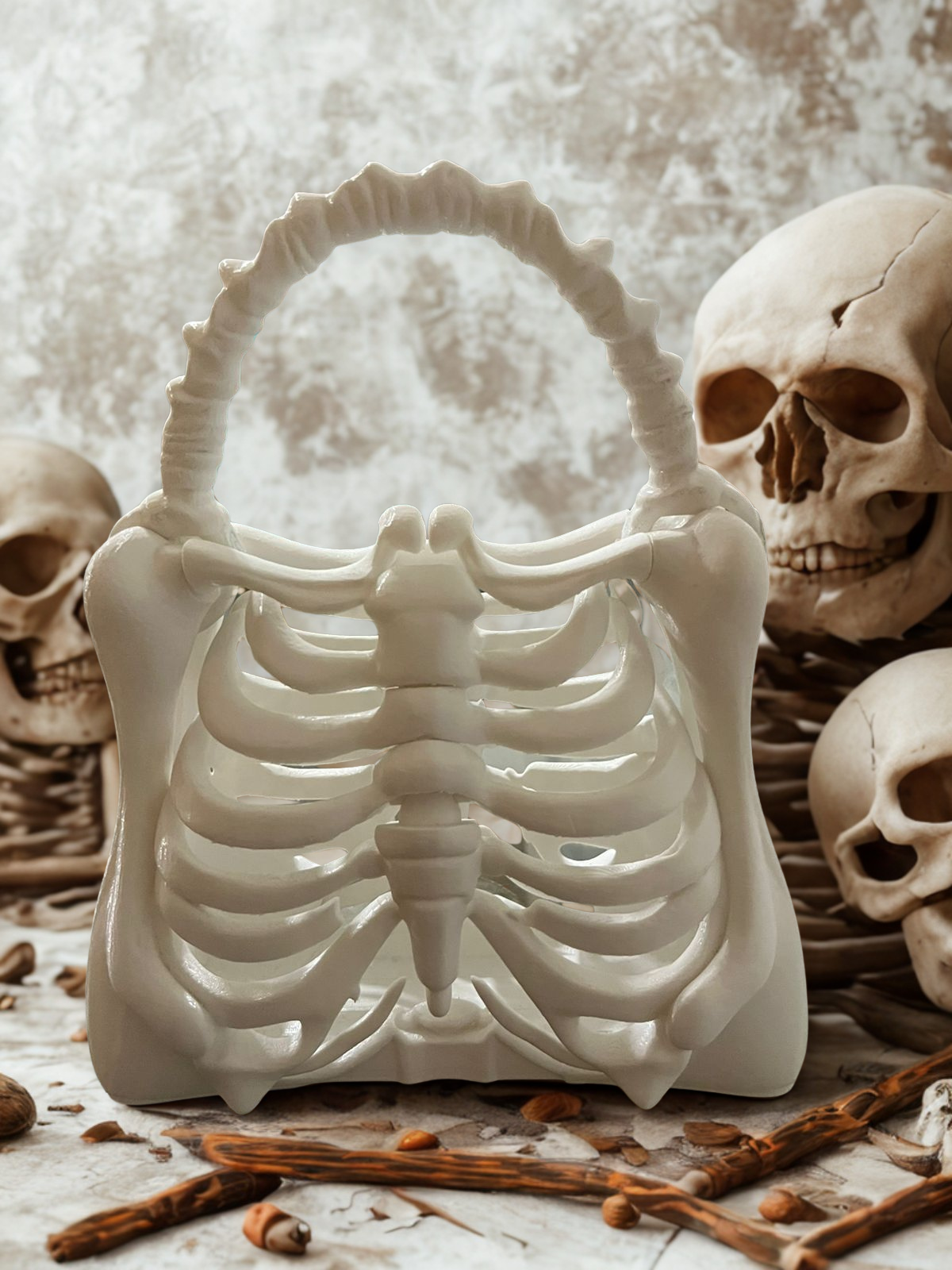 RIBELLION – Handheld Bone Bag for Cosplay & Collectors