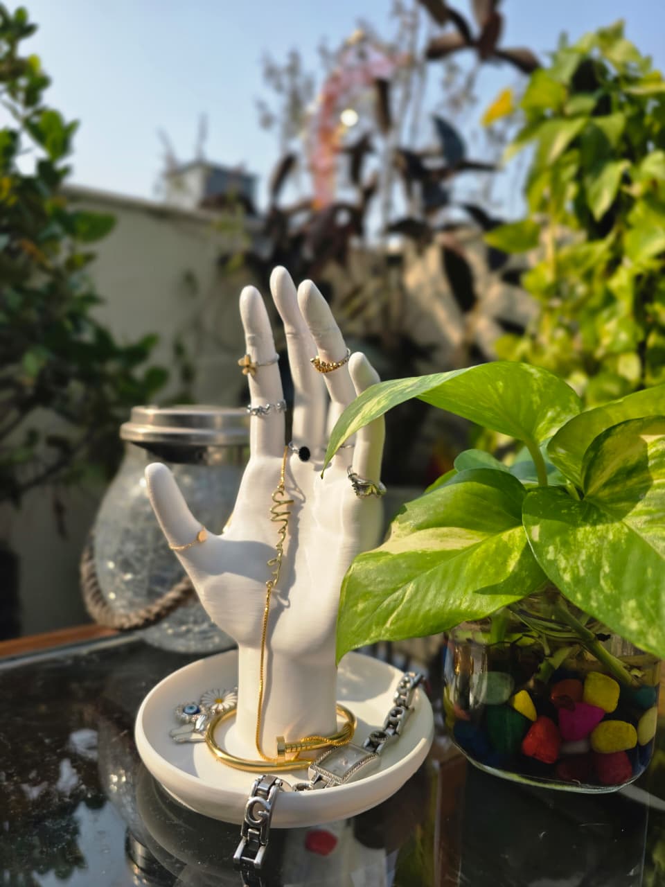 Hand-Shaped Jewellery Stand
